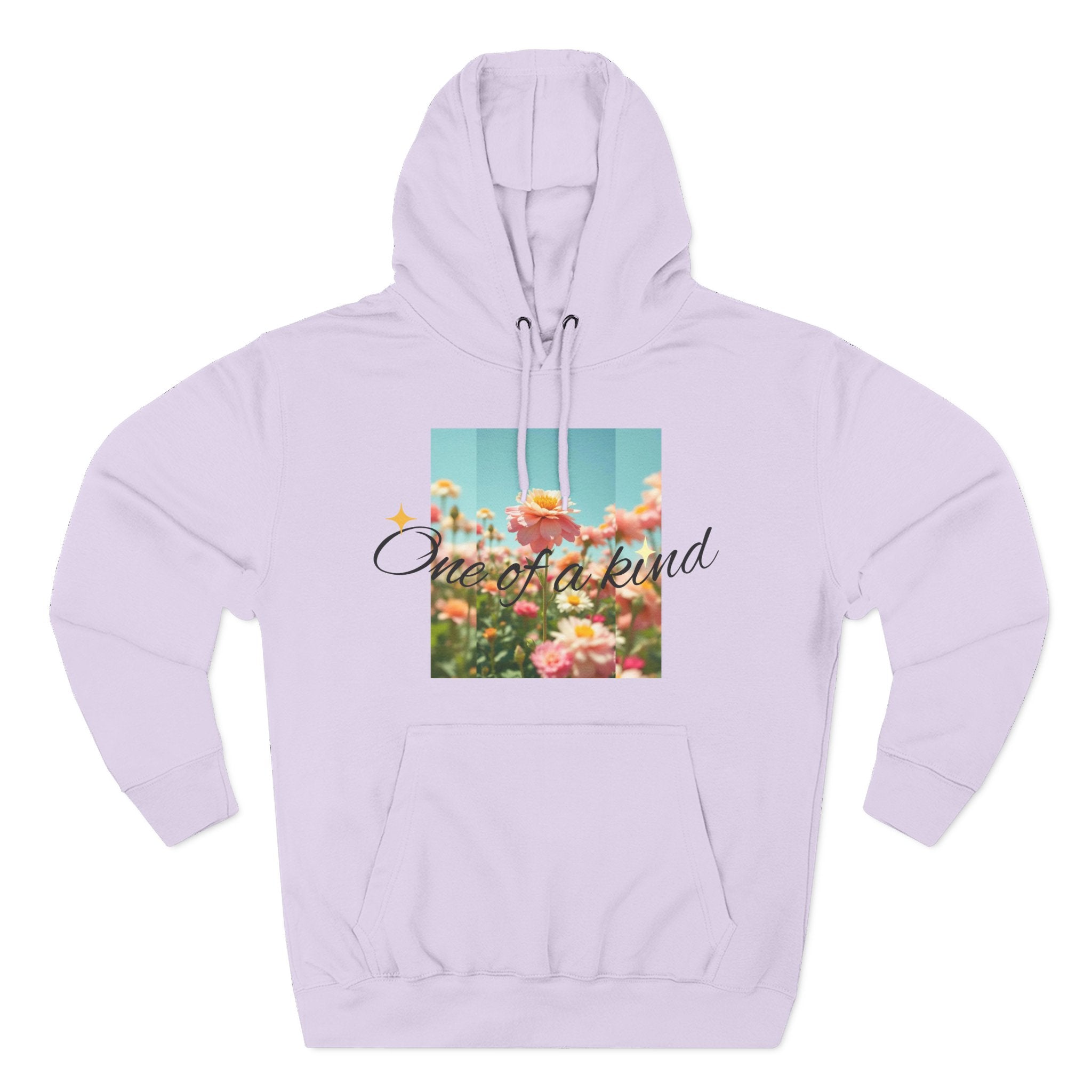 Unique Floral Fleece Hoodie, Cozy Casual Wear, Gift for Her, Trendy Sweatshirt, Spring Fashion, Matching Outfits