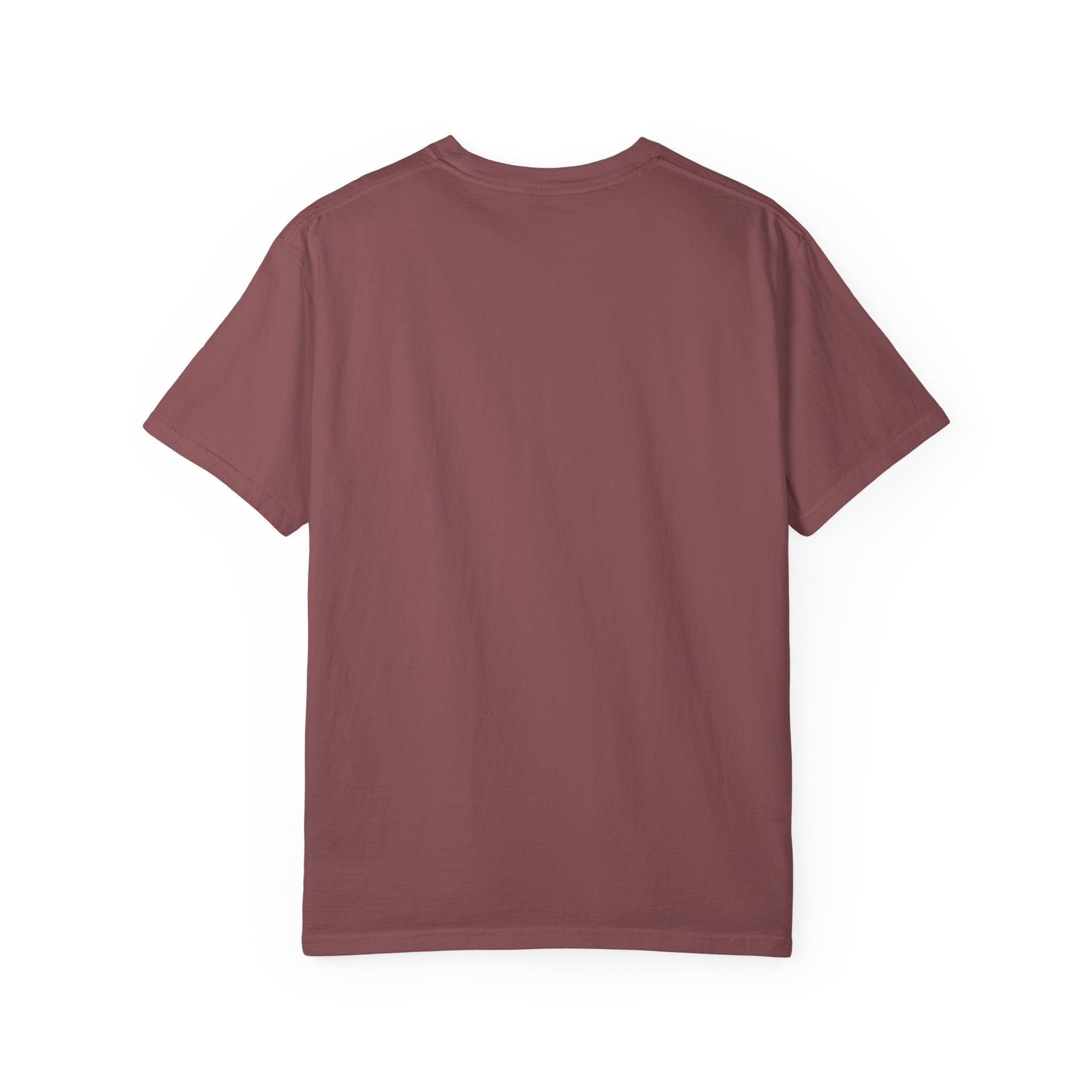 Unisex Garment-Dyed T-shirt with 'Grateful' Floral Design, Casual Gift, Boho Style, Birthday Wear, Positive Vibes