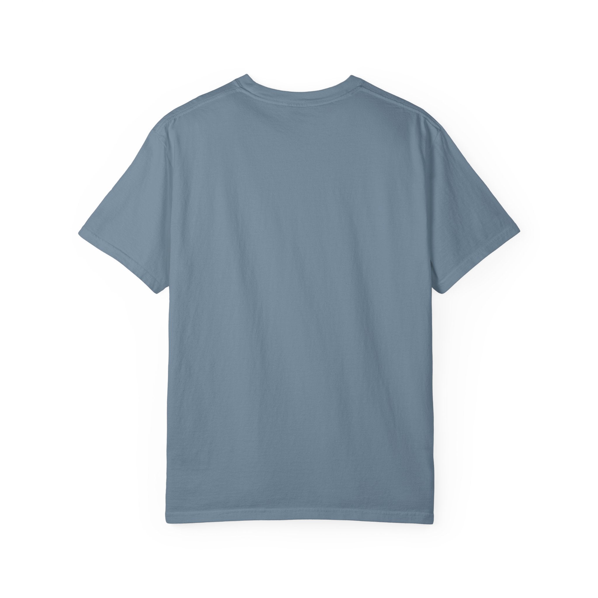 Unisex Garment-Dyed T-shirt with 'Grateful' Floral Design, Casual Gift, Boho Style, Birthday Wear, Positive Vibes