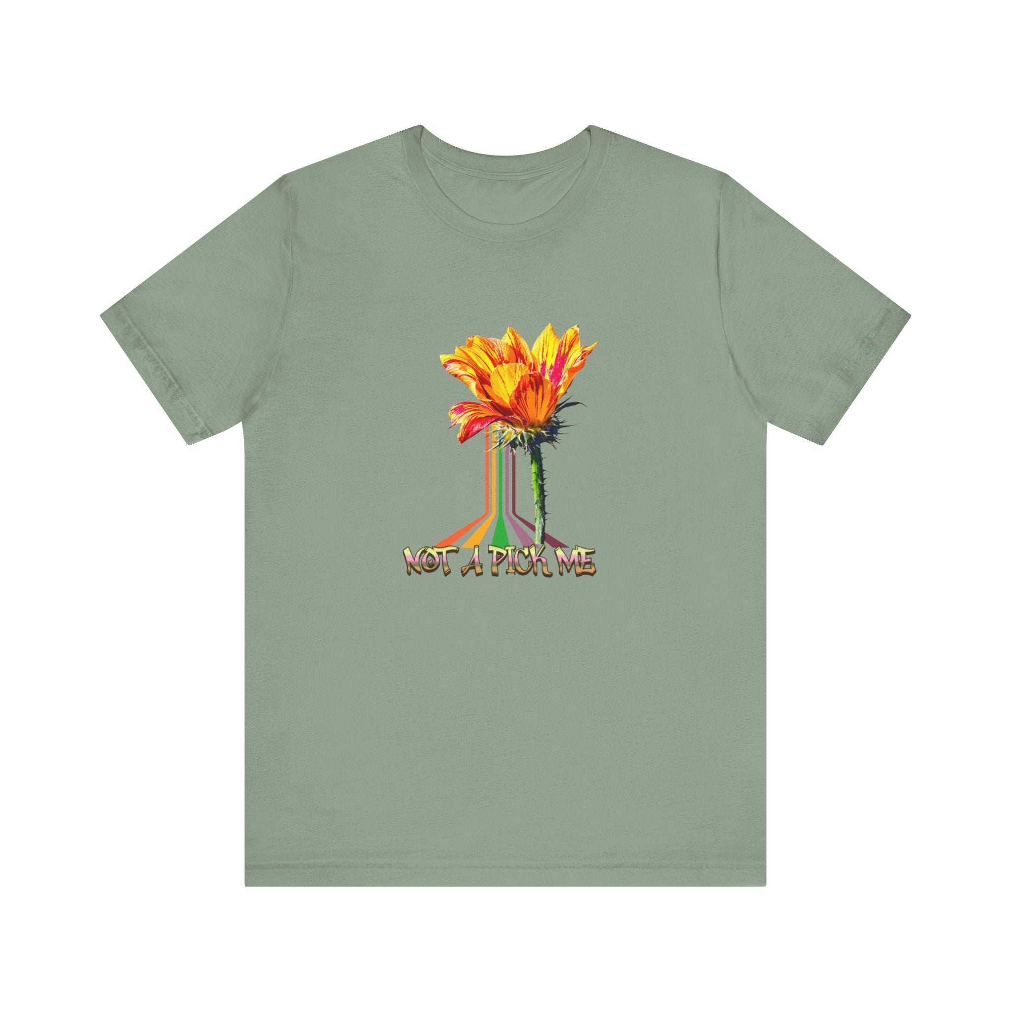 Floral Not A Petal Me Tee, Vintage Style T-Shirt, Unisex Summer Top, Gift for Plant Lovers, Gardening Apparel, Casual Fashion