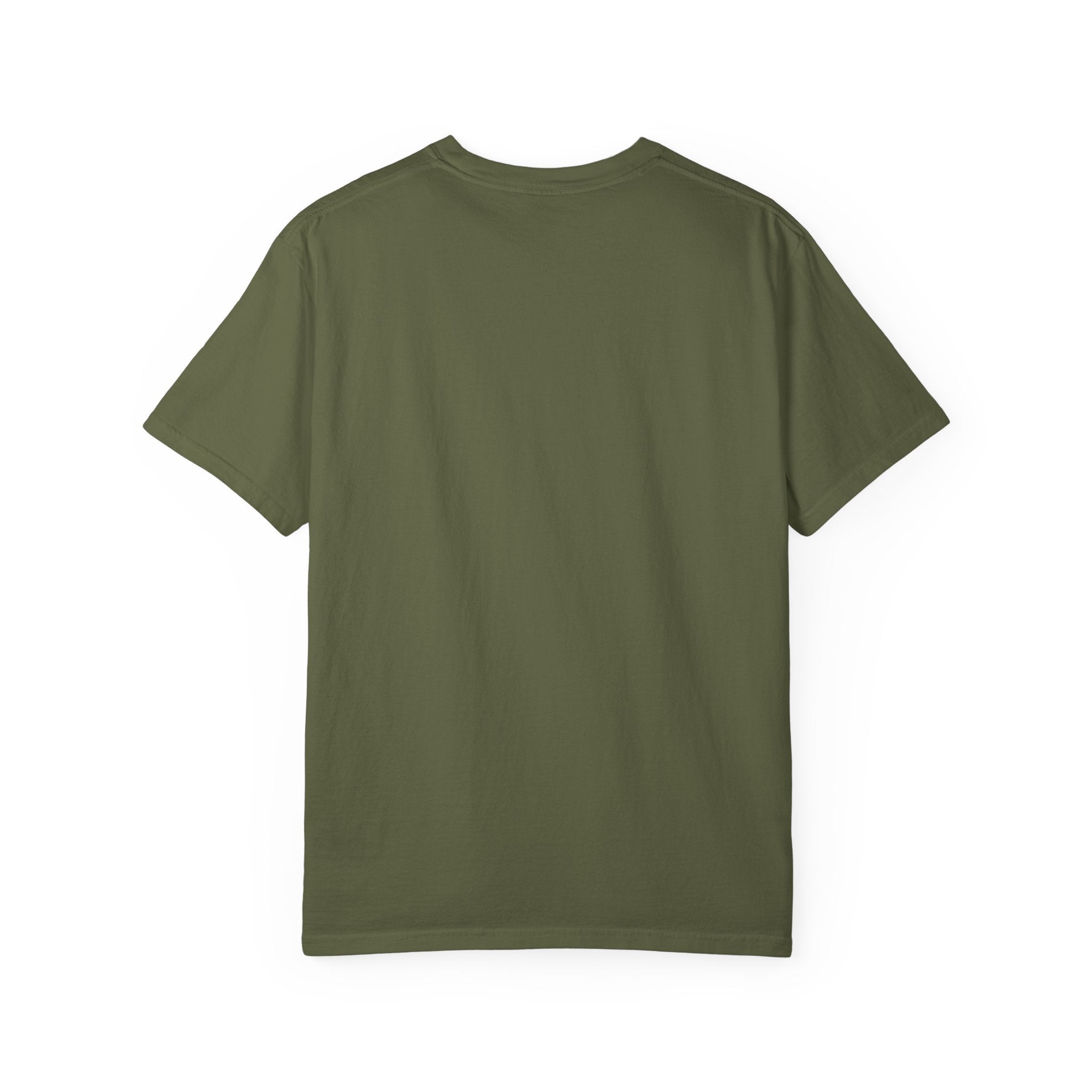 Unisex Garment-Dyed T-shirt with 'Grateful' Floral Design, Casual Gift, Boho Style, Birthday Wear, Positive Vibes