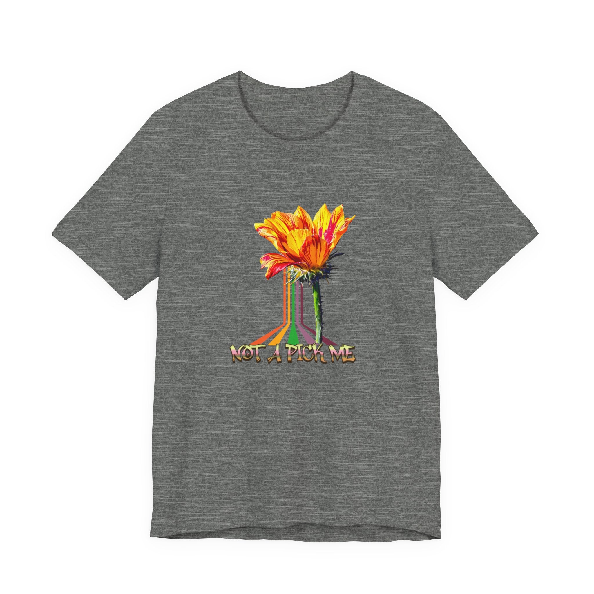 Floral Not A Petal Me Tee, Vintage Style T-Shirt, Unisex Summer Top, Gift for Plant Lovers, Gardening Apparel, Casual Fashion