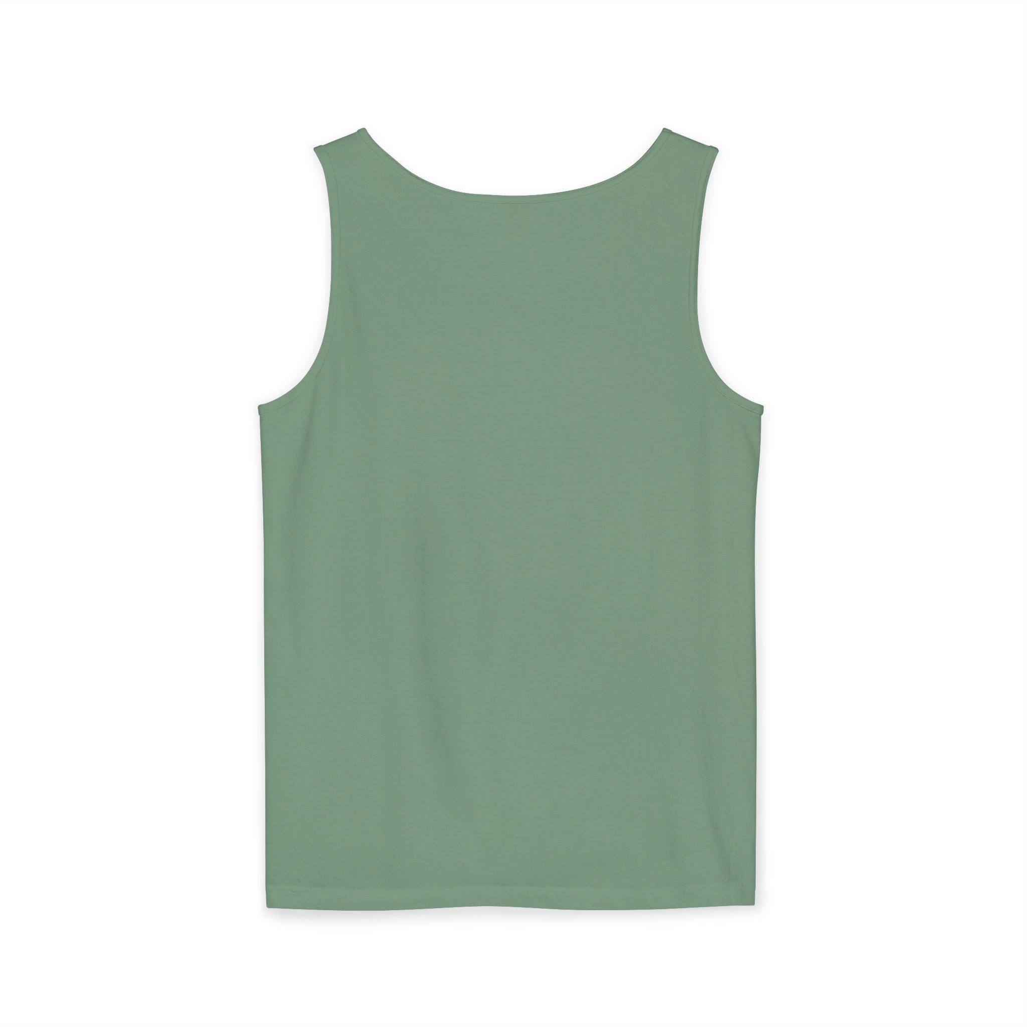 Garment-Dyed Tank Top with 'Real' Design, Summer Wear, Casual Shirt, Holiday Gift, Layering Essential, Positive Vibes