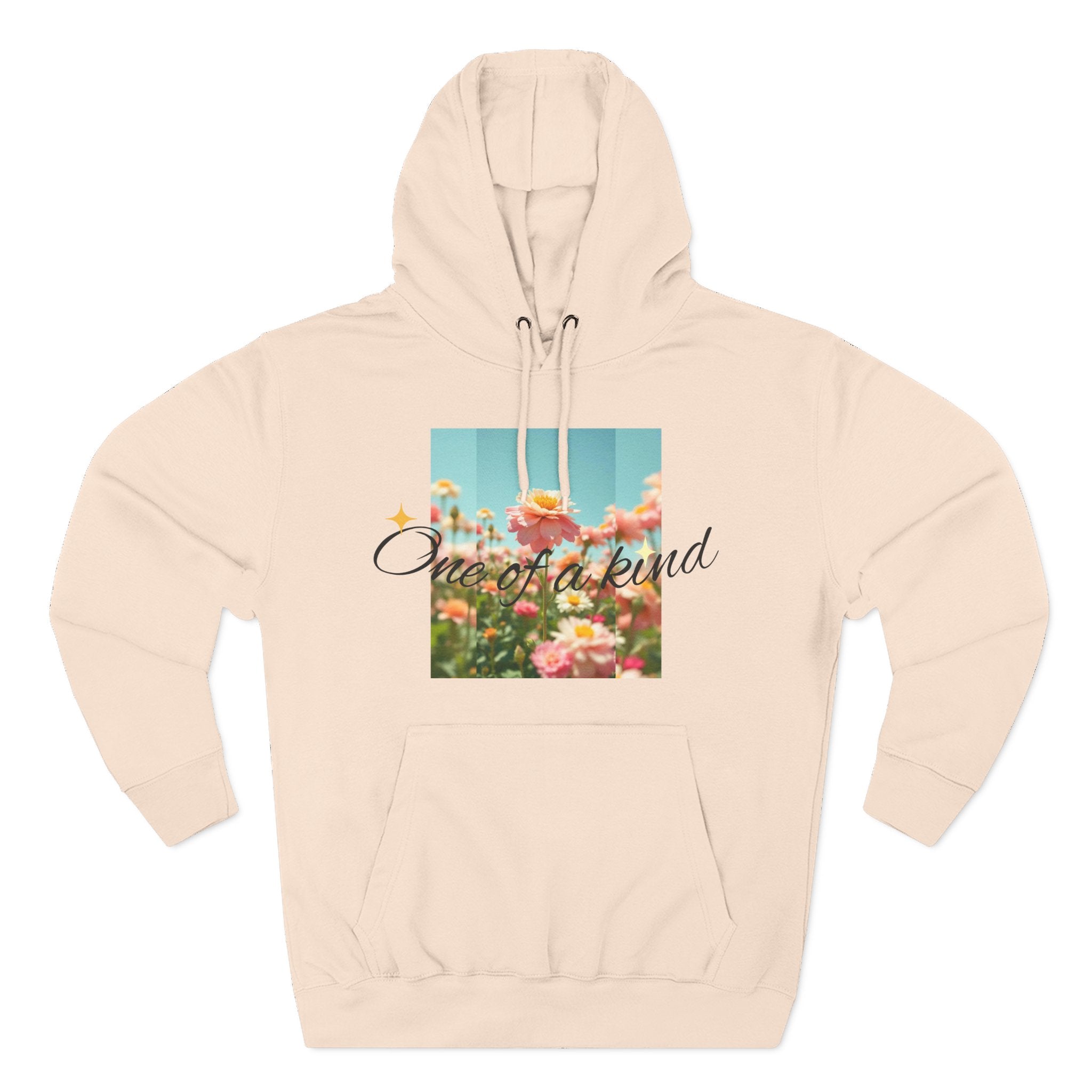 Unique Floral Fleece Hoodie, Cozy Casual Wear, Gift for Her, Trendy Sweatshirt, Spring Fashion, Matching Outfits