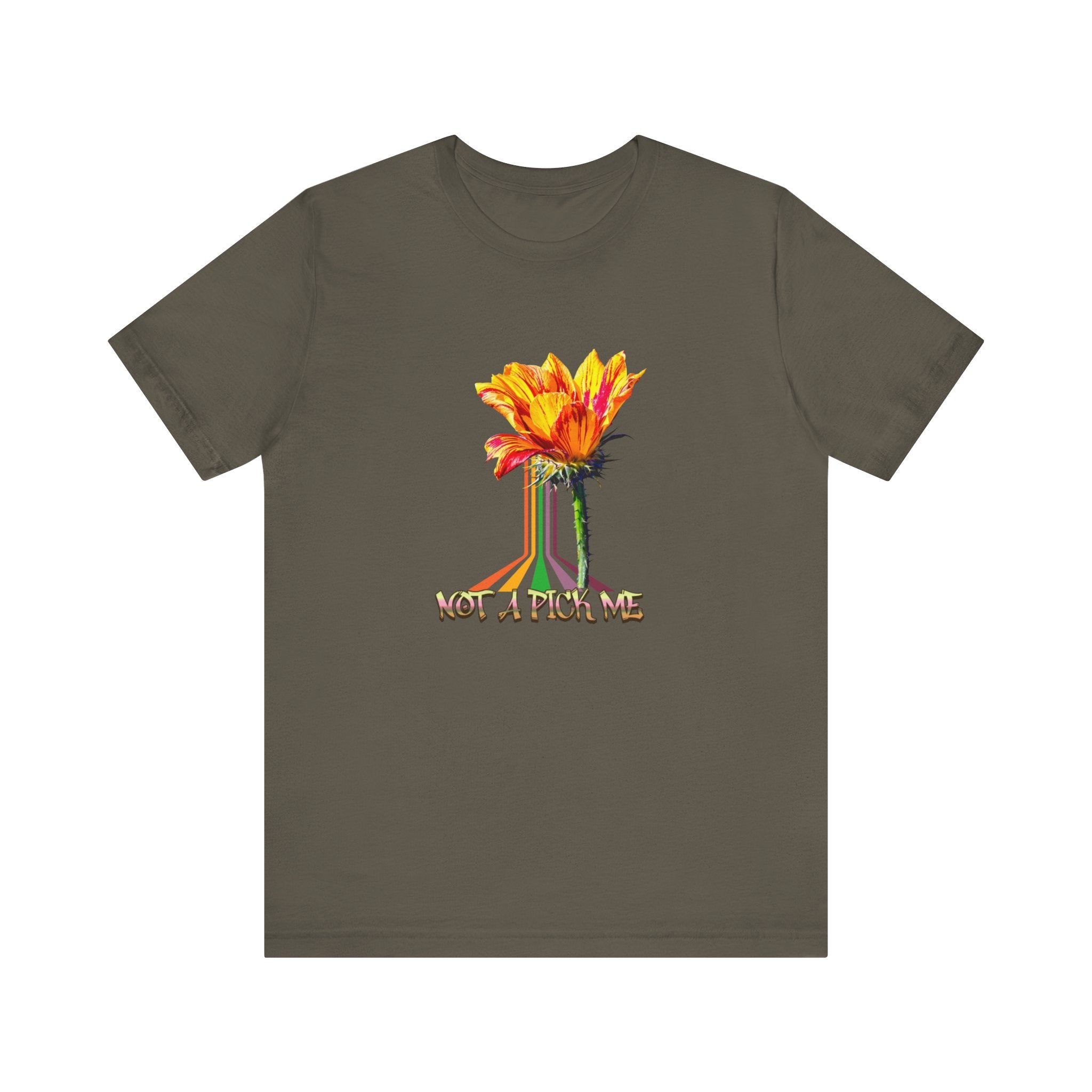 Floral Not A Petal Me Tee, Vintage Style T-Shirt, Unisex Summer Top, Gift for Plant Lovers, Gardening Apparel, Casual Fashion