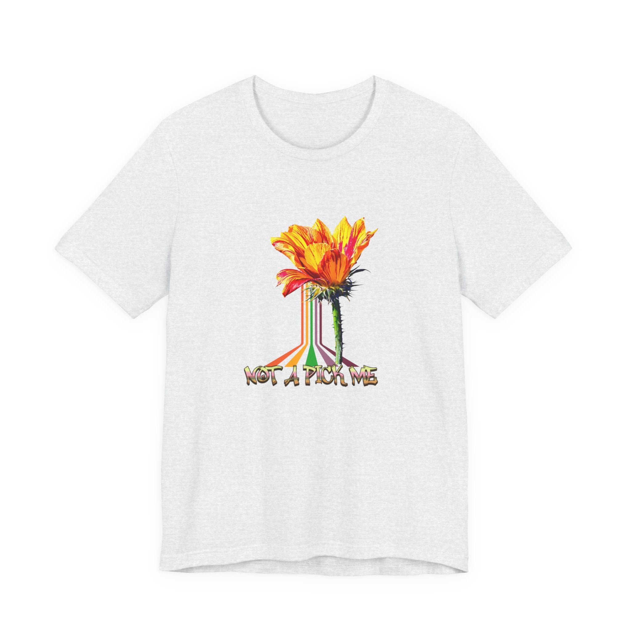 Floral Not A Petal Me Tee, Vintage Style T-Shirt, Unisex Summer Top, Gift for Plant Lovers, Gardening Apparel, Casual Fashion
