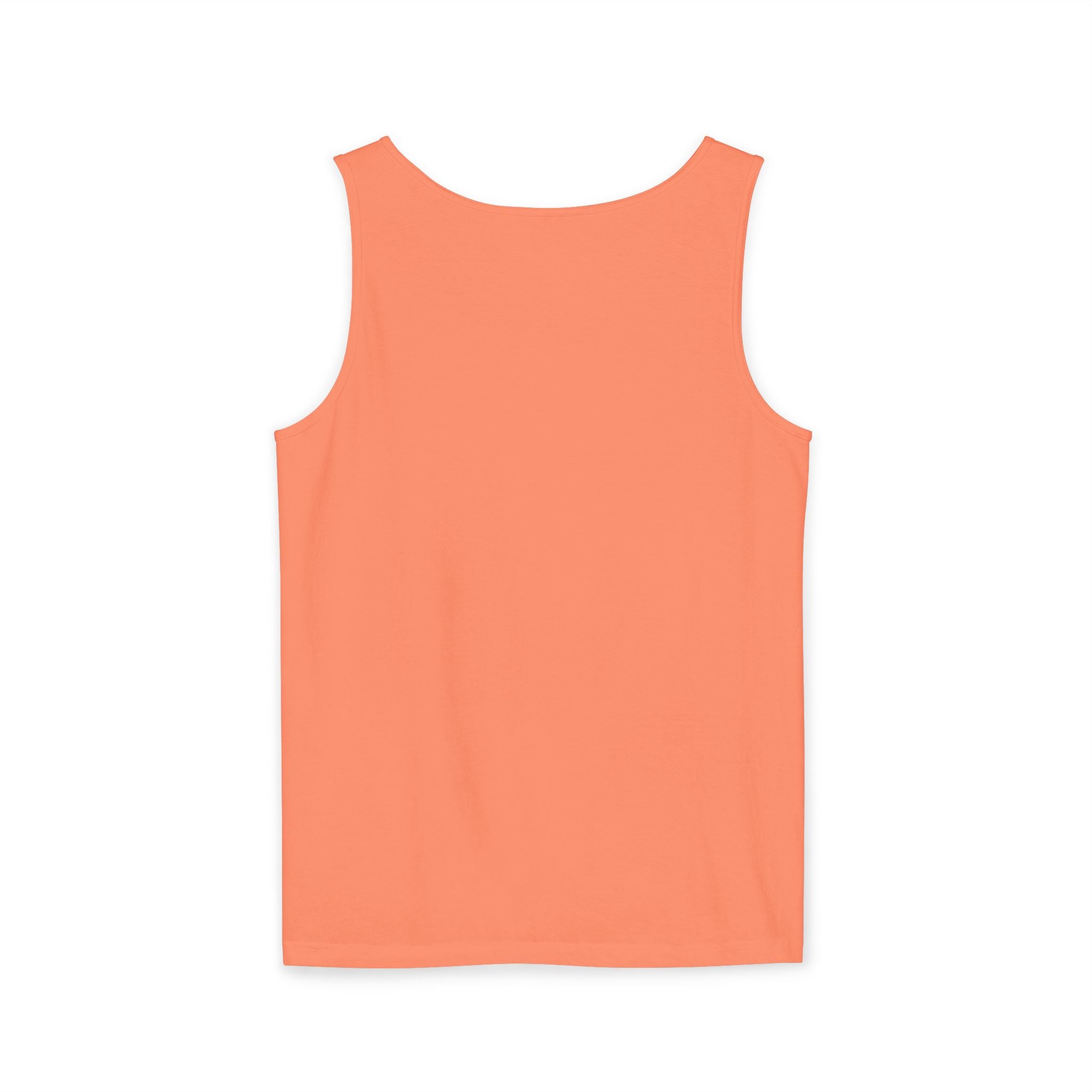 Garment-Dyed Tank Top with 'Real' Design, Summer Wear, Casual Shirt, Holiday Gift, Layering Essential, Positive Vibes