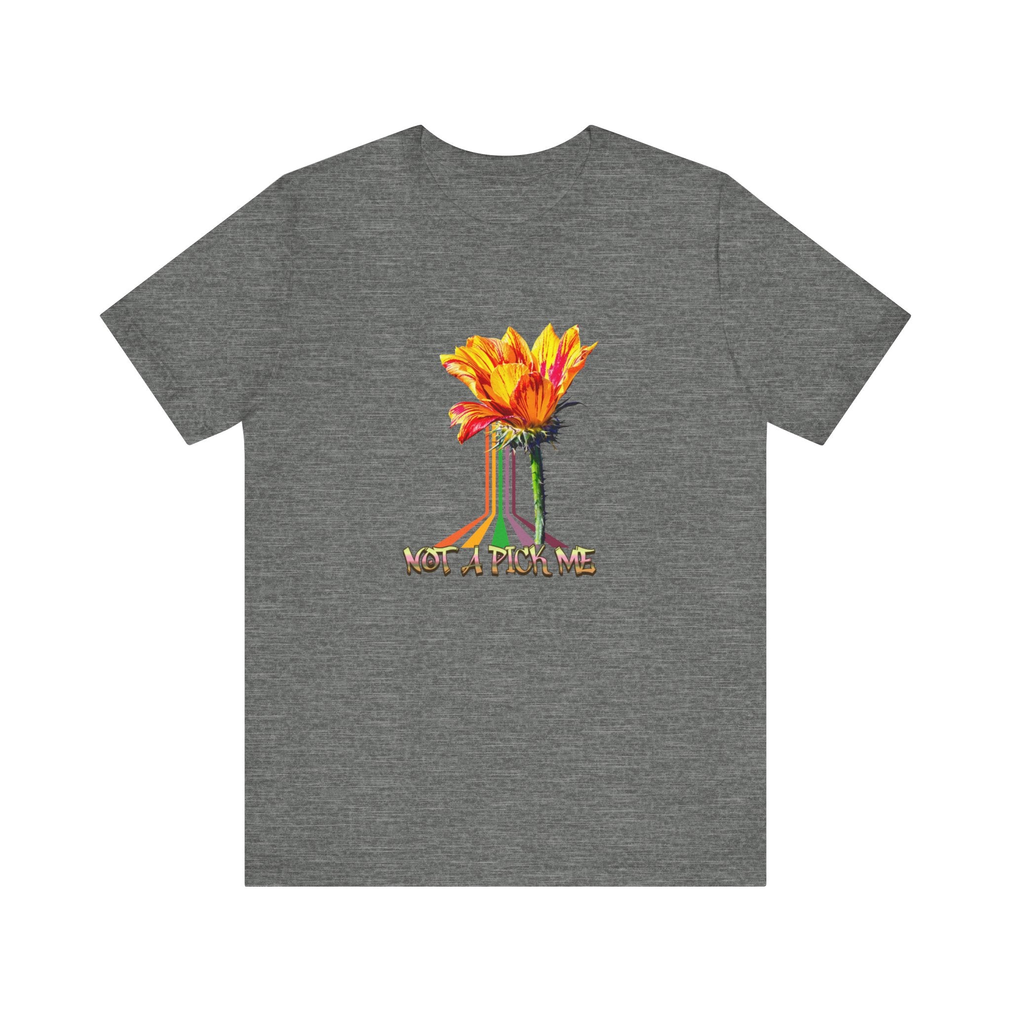 Floral Not A Petal Me Tee, Vintage Style T-Shirt, Unisex Summer Top, Gift for Plant Lovers, Gardening Apparel, Casual Fashion