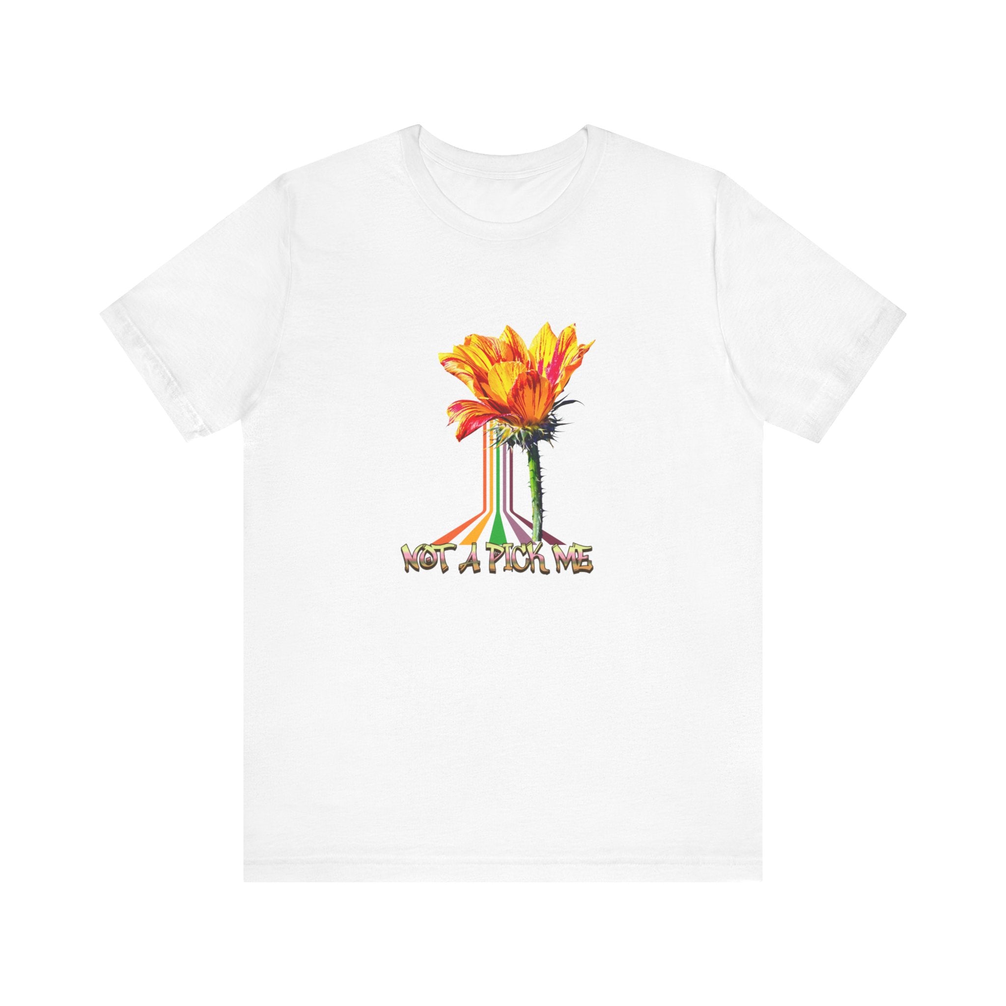 Floral Not A Petal Me Tee, Vintage Style T-Shirt, Unisex Summer Top, Gift for Plant Lovers, Gardening Apparel, Casual Fashion