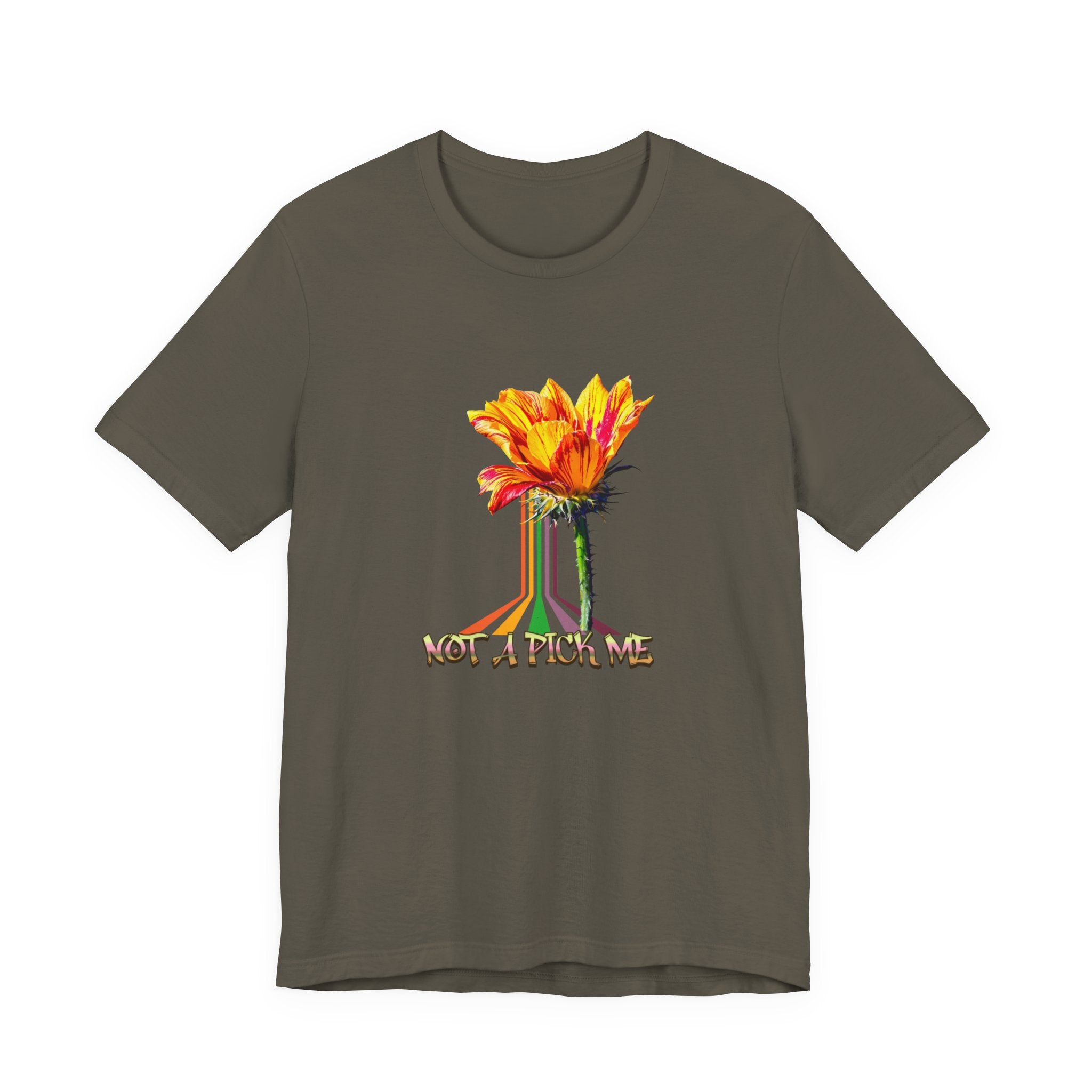 Floral Not A Petal Me Tee, Vintage Style T-Shirt, Unisex Summer Top, Gift for Plant Lovers, Gardening Apparel, Casual Fashion