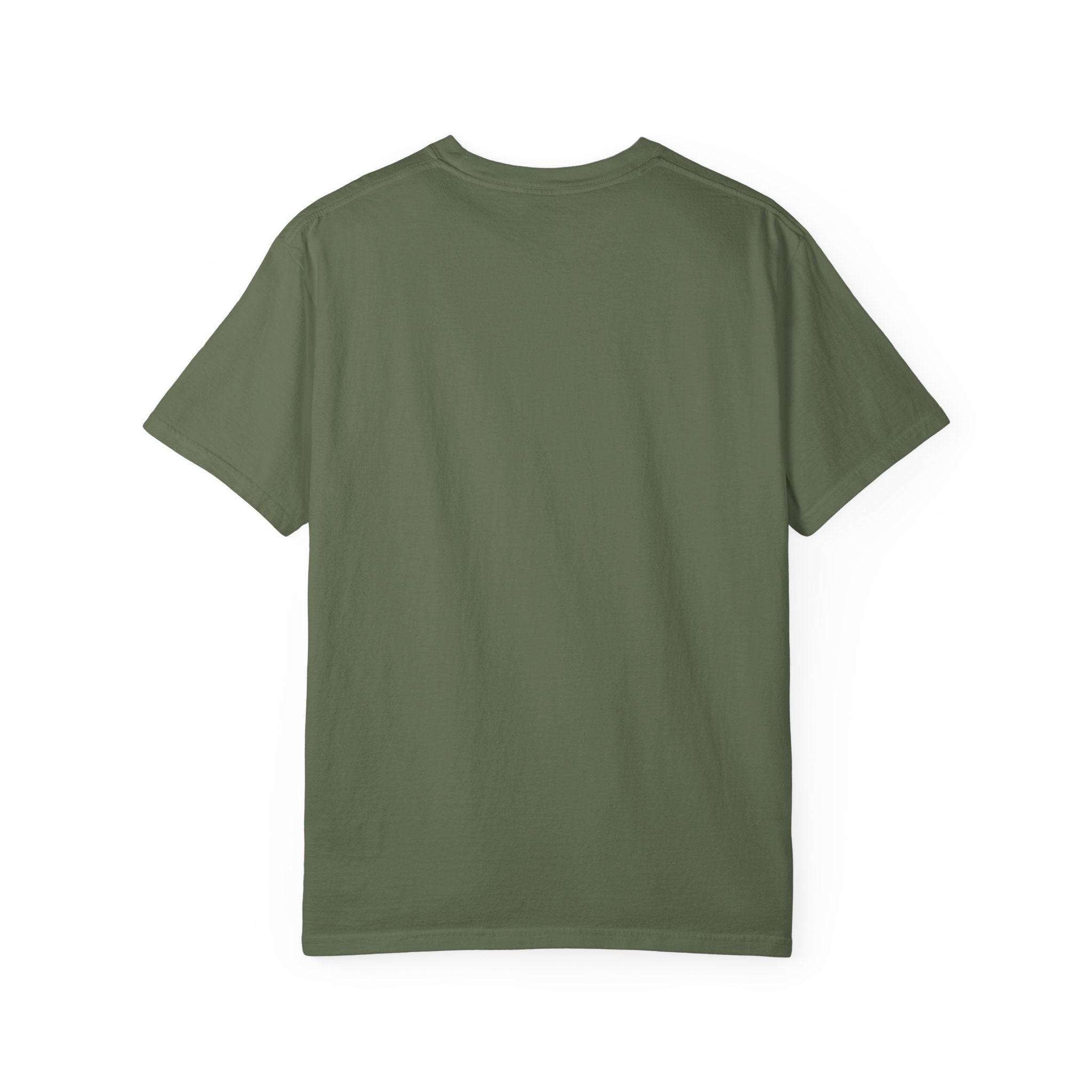 Unisex Garment-Dyed T-shirt with 'Grateful' Floral Design, Casual Gift, Boho Style, Birthday Wear, Positive Vibes