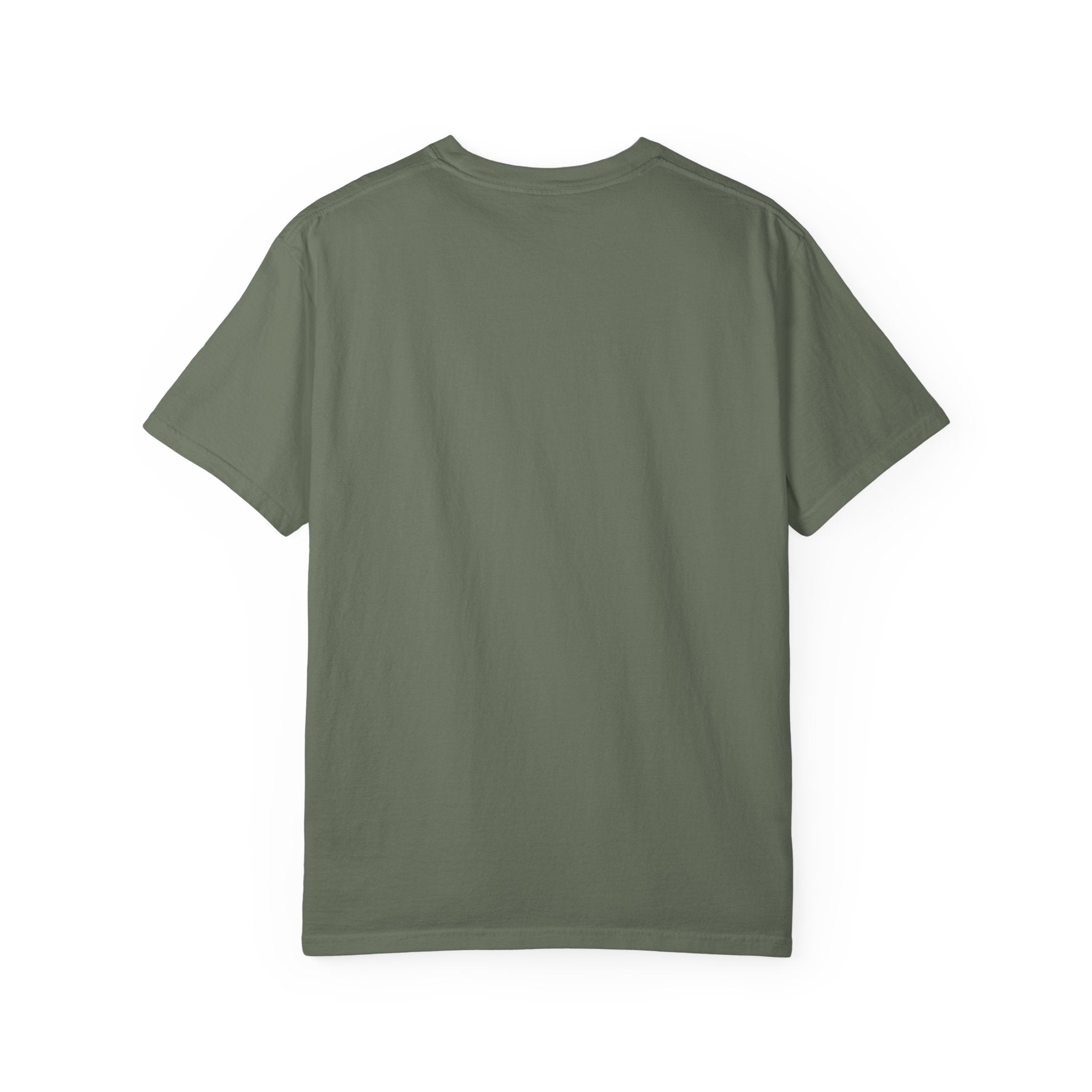Unisex Garment-Dyed T-shirt with 'Grateful' Floral Design, Casual Gift, Boho Style, Birthday Wear, Positive Vibes