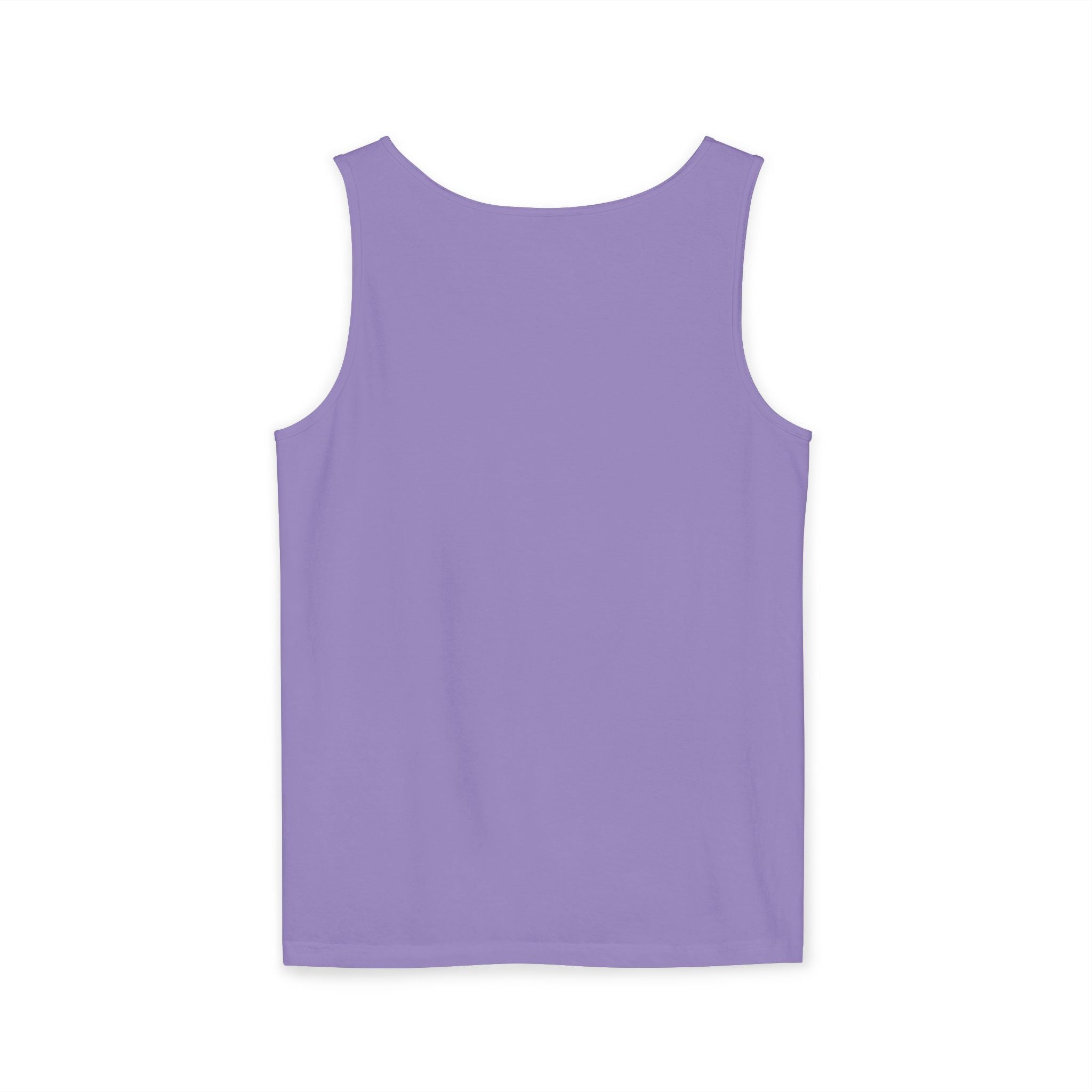 Garment-Dyed Tank Top with 'Real' Design, Summer Wear, Casual Shirt, Holiday Gift, Layering Essential, Positive Vibes