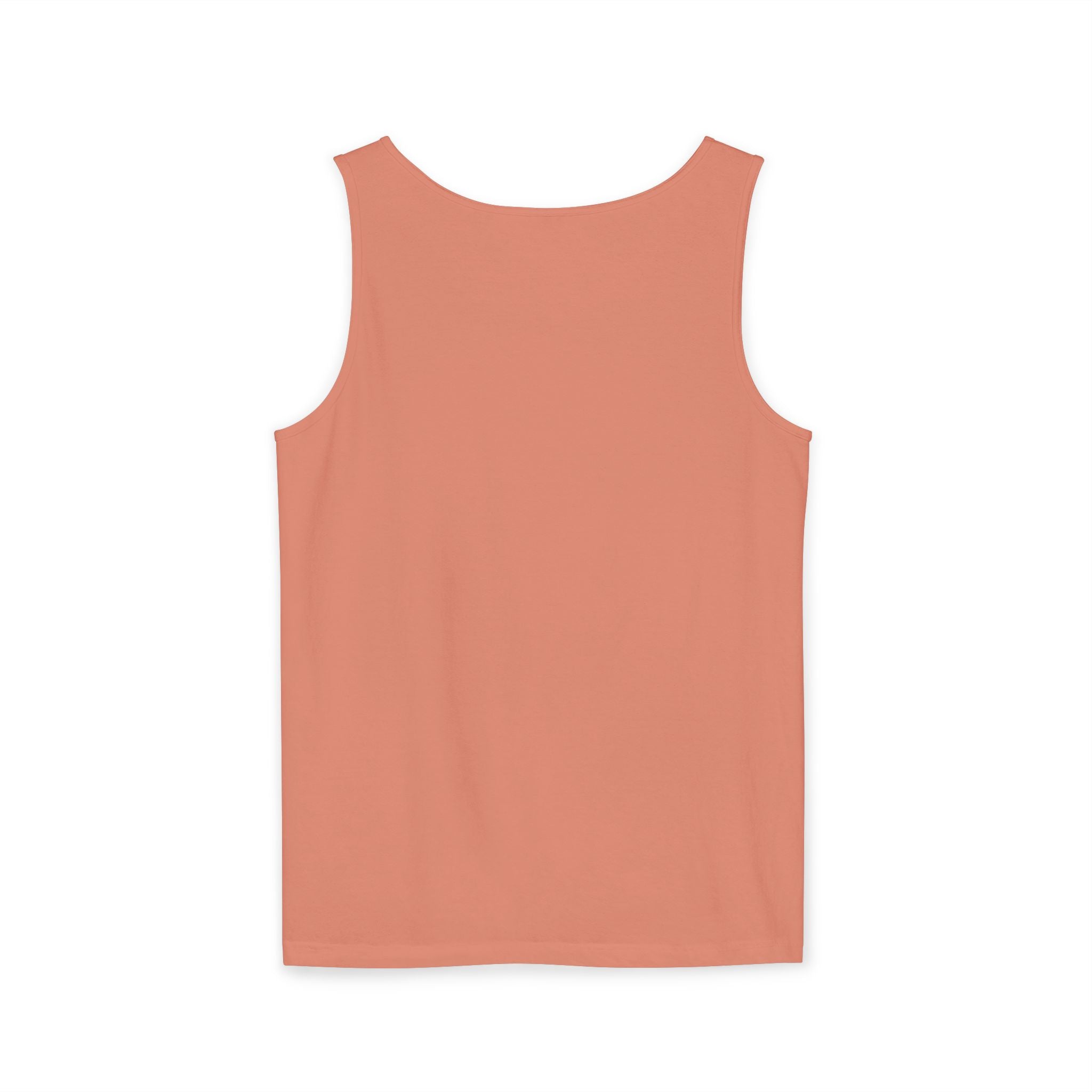 Garment-Dyed Tank Top with 'Real' Design, Summer Wear, Casual Shirt, Holiday Gift, Layering Essential, Positive Vibes
