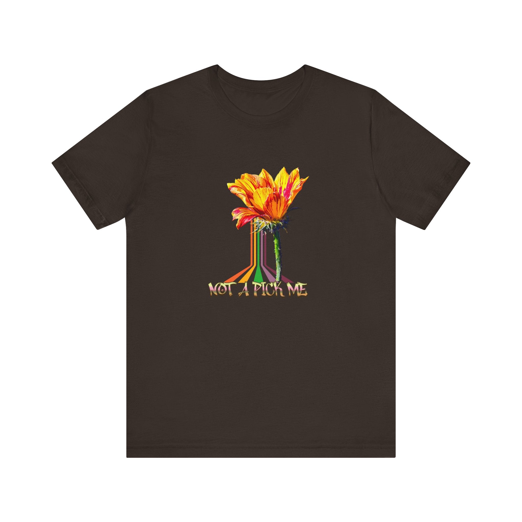 Floral Not A Petal Me Tee, Vintage Style T-Shirt, Unisex Summer Top, Gift for Plant Lovers, Gardening Apparel, Casual Fashion