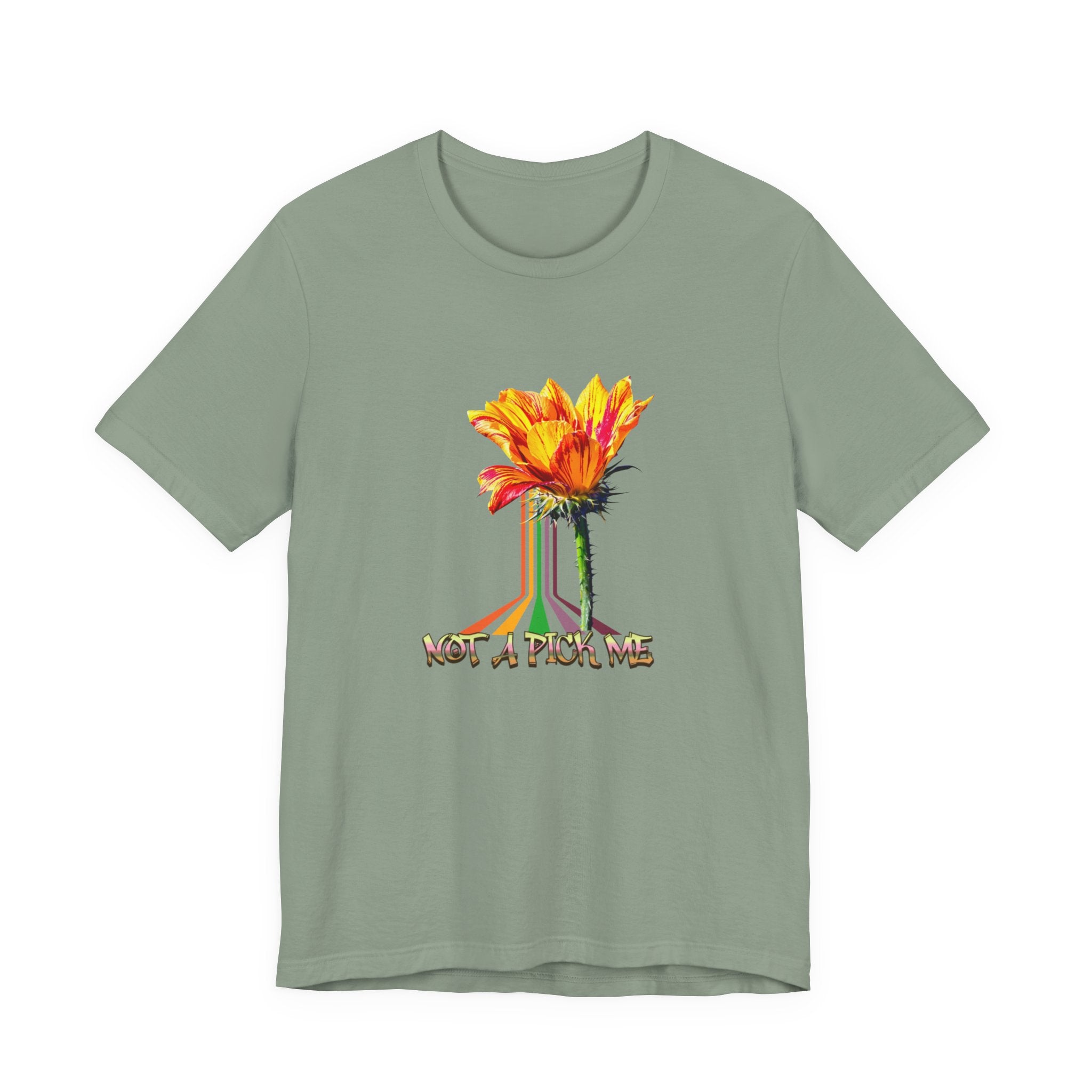 Floral Not A Petal Me Tee, Vintage Style T-Shirt, Unisex Summer Top, Gift for Plant Lovers, Gardening Apparel, Casual Fashion