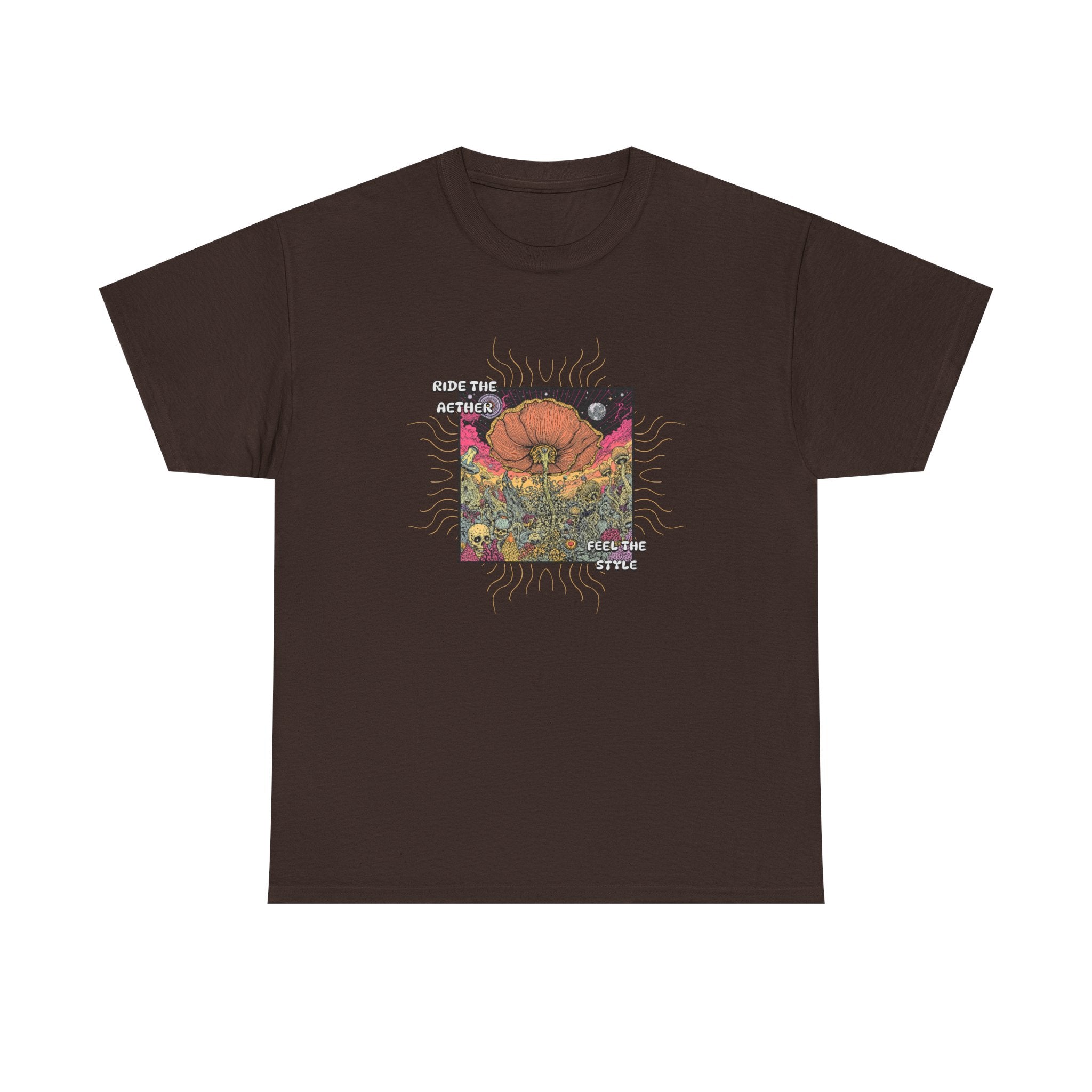 Celestial Pumpkin Unisex Heavy Cotton Tee, Halloween Apparel, Fall Fashion, Graphic Tee, Gift for Pumpkin Lovers