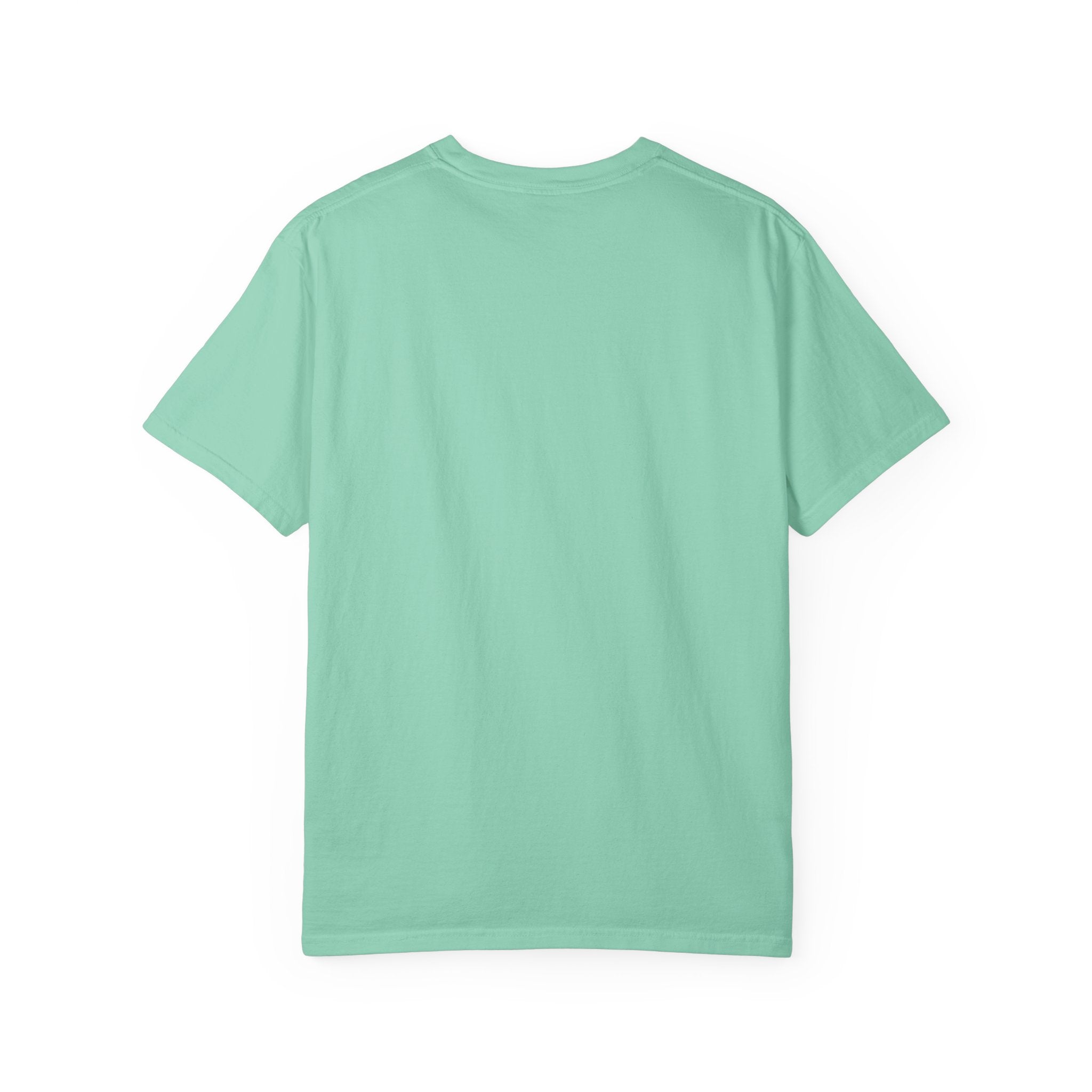 Unisex Garment-Dyed T-shirt with 'Grateful' Floral Design, Casual Gift, Boho Style, Birthday Wear, Positive Vibes