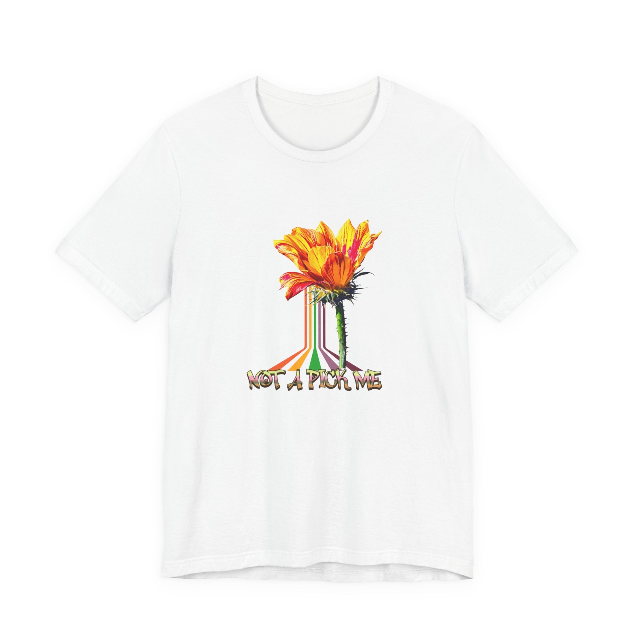 Floral Not A Petal Me Tee, Vintage Style T-Shirt, Unisex Summer Top, Gift for Plant Lovers, Gardening Apparel, Casual Fashion