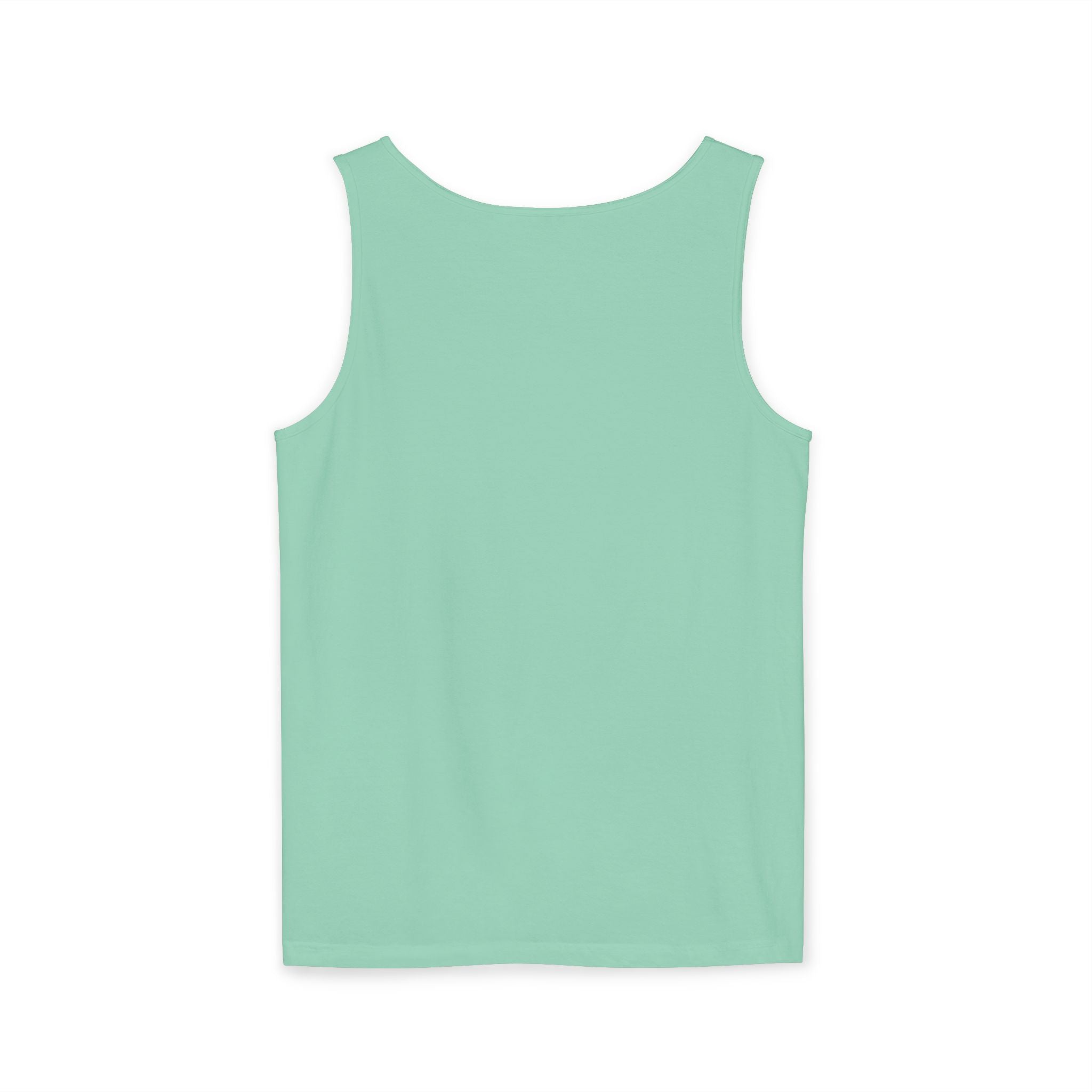 Garment-Dyed Tank Top with 'Real' Design, Summer Wear, Casual Shirt, Holiday Gift, Layering Essential, Positive Vibes