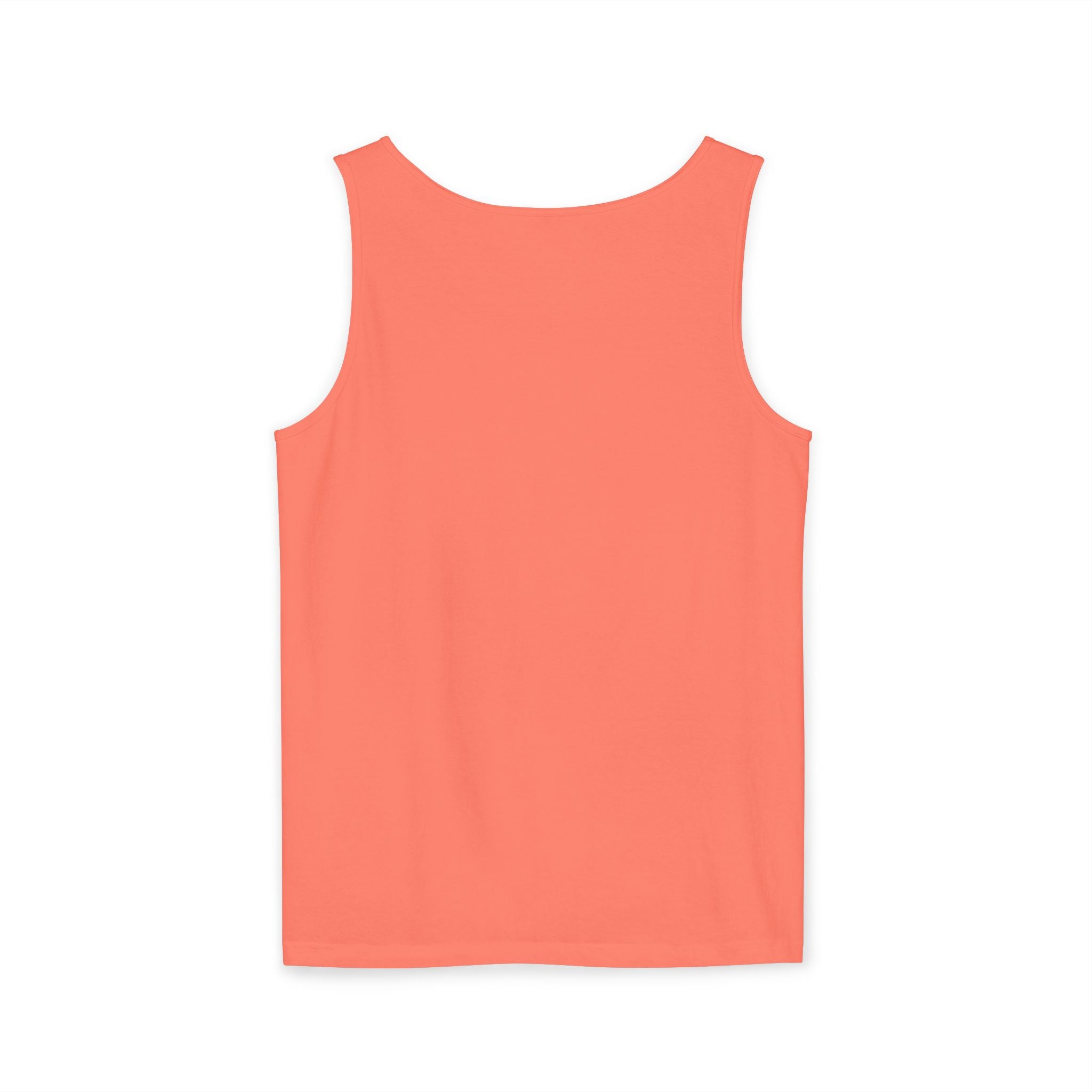 Garment-Dyed Tank Top with 'Real' Design, Summer Wear, Casual Shirt, Holiday Gift, Layering Essential, Positive Vibes