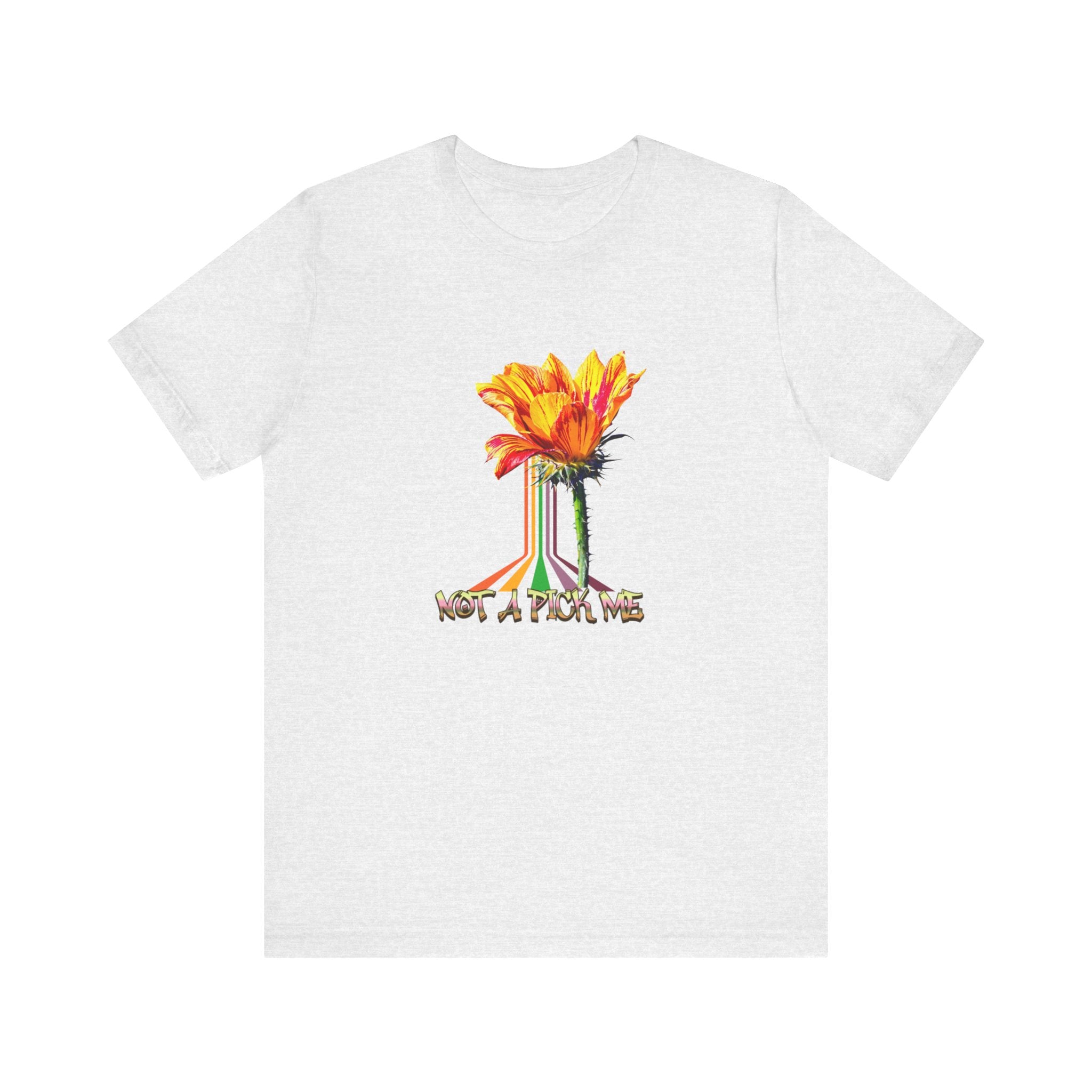 Floral Not A Petal Me Tee, Vintage Style T-Shirt, Unisex Summer Top, Gift for Plant Lovers, Gardening Apparel, Casual Fashion