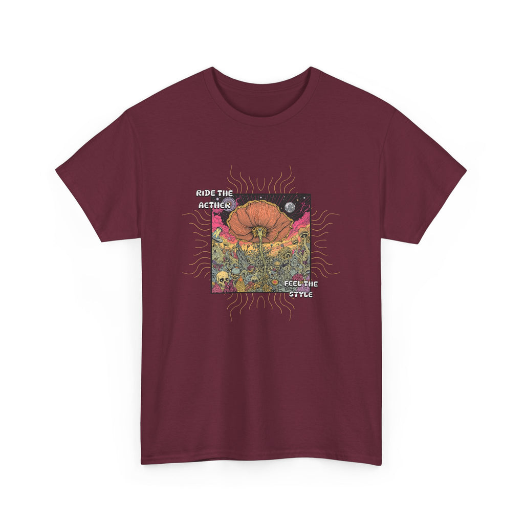 Celestial Pumpkin Unisex Heavy Cotton Tee, Halloween Apparel, Fall Fashion, Graphic Tee, Gift for Pumpkin Lovers